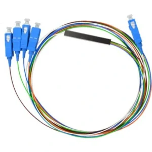 fiber optic splitter 1 to 4